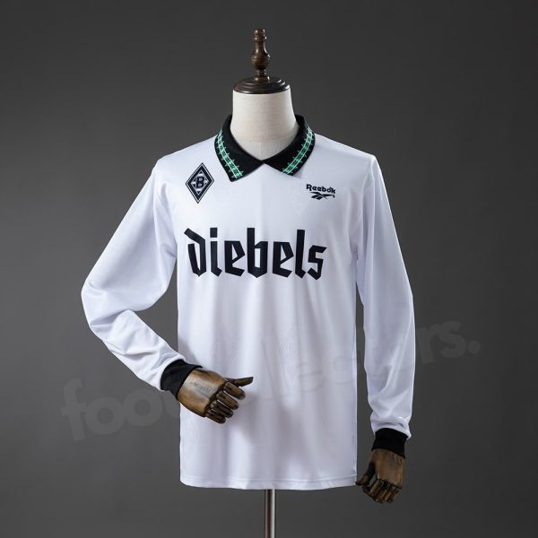 Maillot Monchengladbach Domicile 1995-1996 Manches Longues