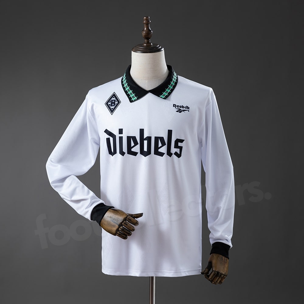 Maillot Monchengladbach Domicile 1995-1996 Manches Longues