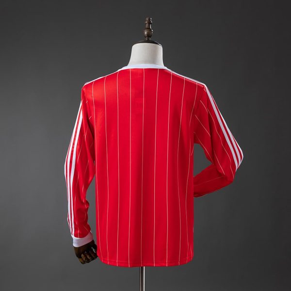 Maillot Nottingham Forest Domicile 1982-1984 Manches Longues