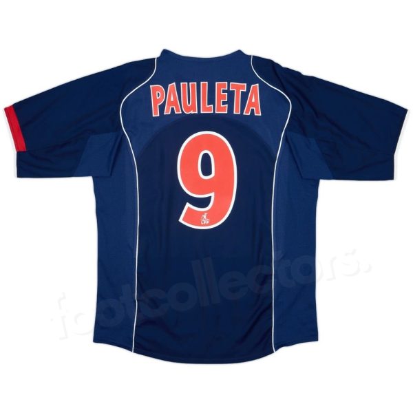 Maillot PSG Domicile 2004-2005 Pauleta