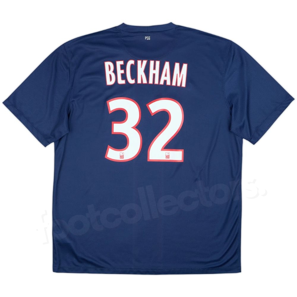 Maillot PSG Domicile 2012-2013 Beckham