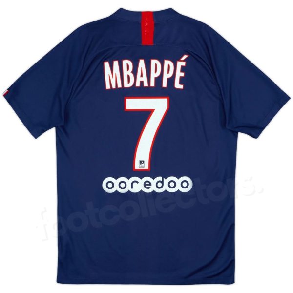 Maillot PSG Domicile 2019-2020 Mbappé