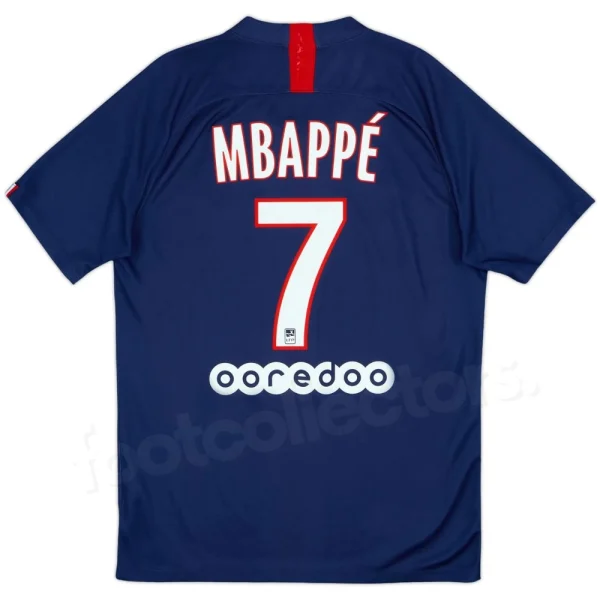 PSG Home Shirt 2019-2020 Mbappé