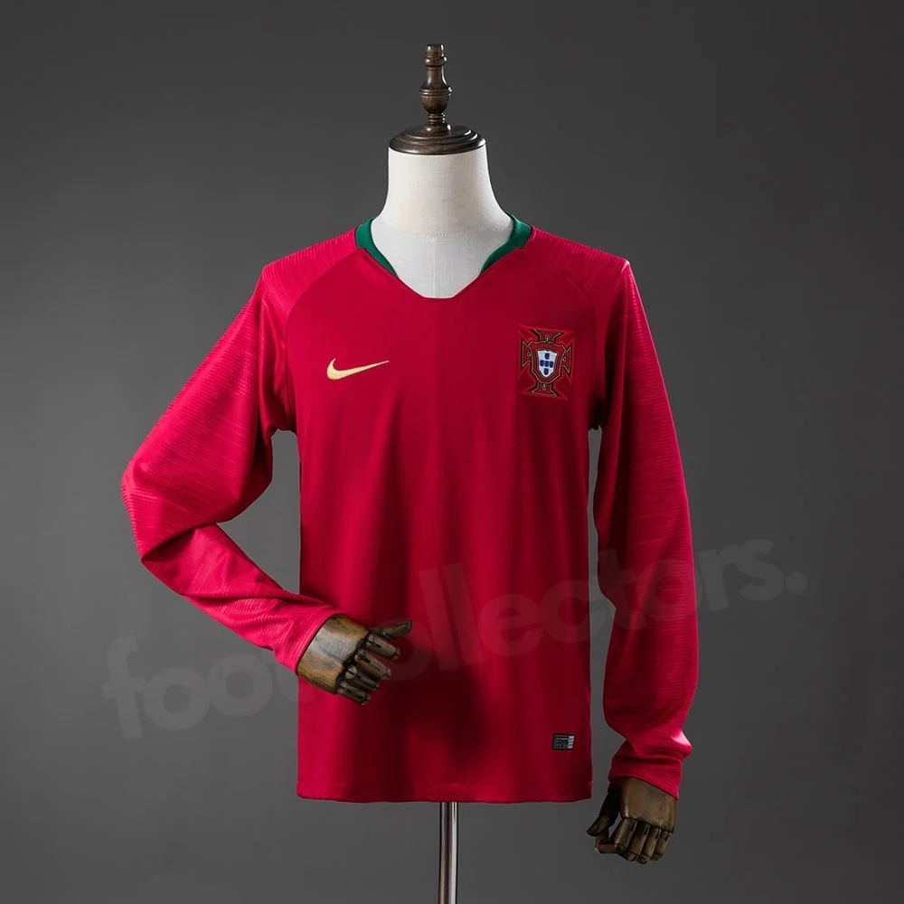 Maillot Portugal Domicile 2018 Manches Longues