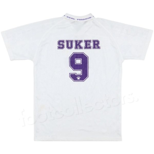 Maillot Real Madrid Domicile 1996-1997 Suker