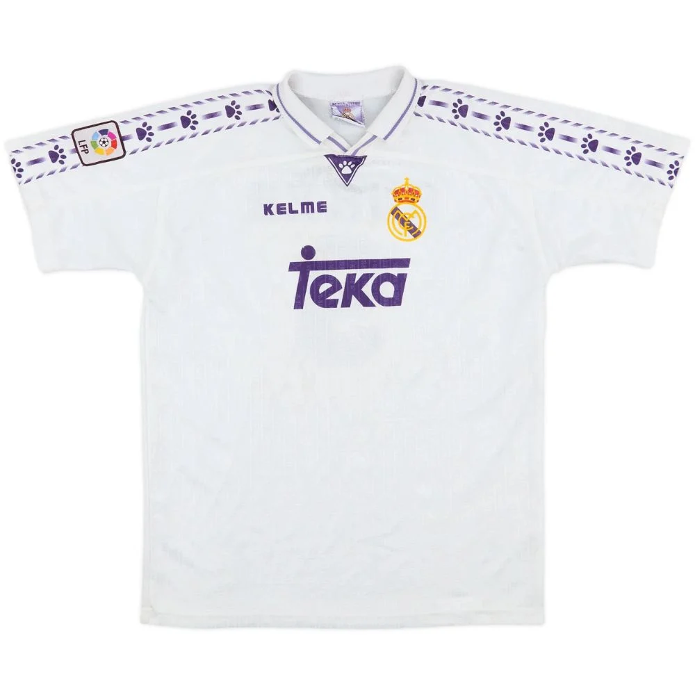 Maillot Real Madrid Domicile 1996-1997 Suker