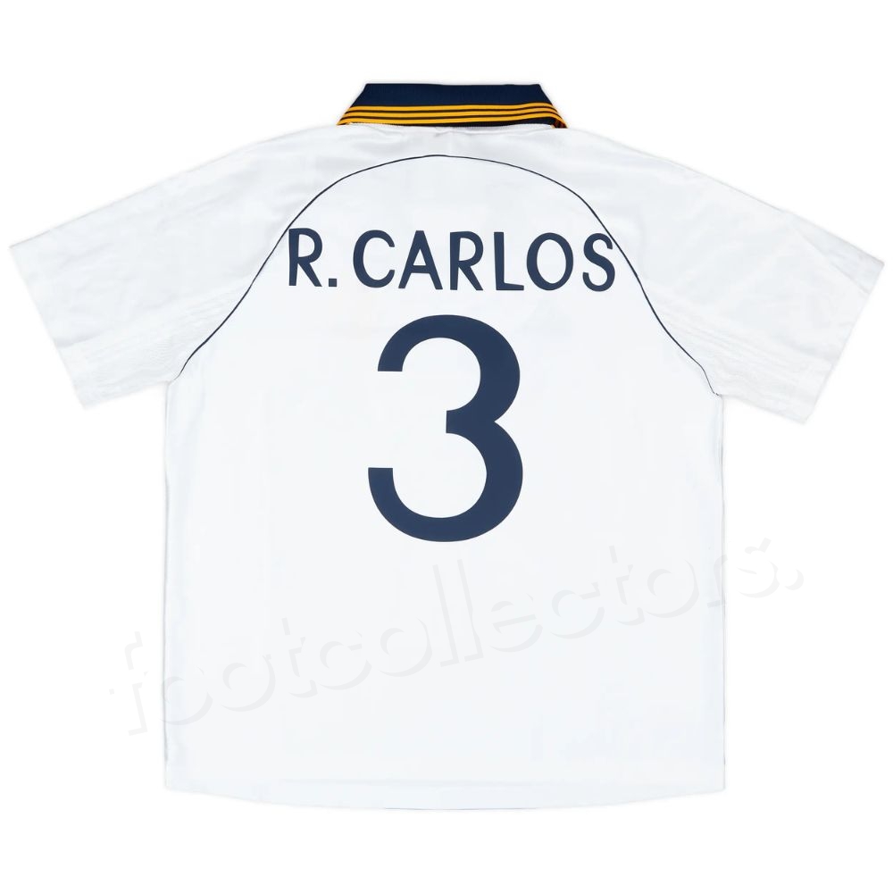 Maillot Real Madrid Domicile 1998-2000 Roberto Carlos