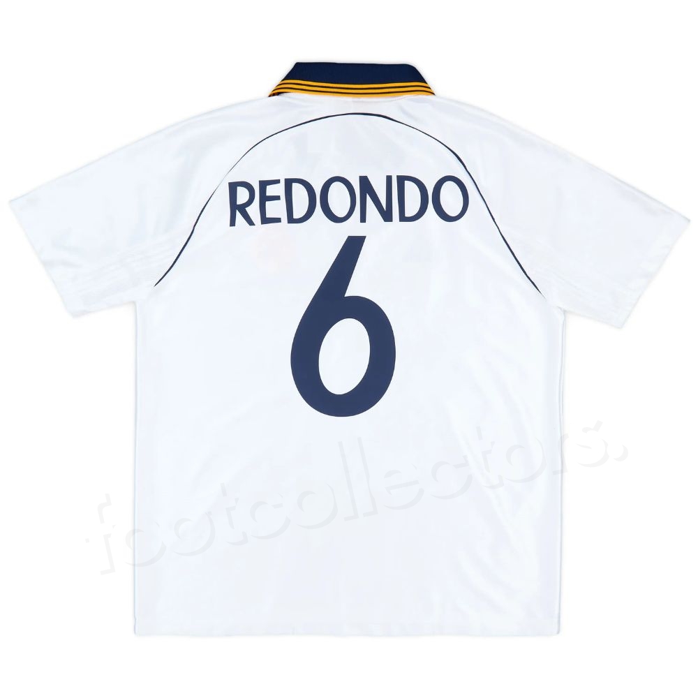Maillot Real Madrid Domicile 1999-2000 Redondo