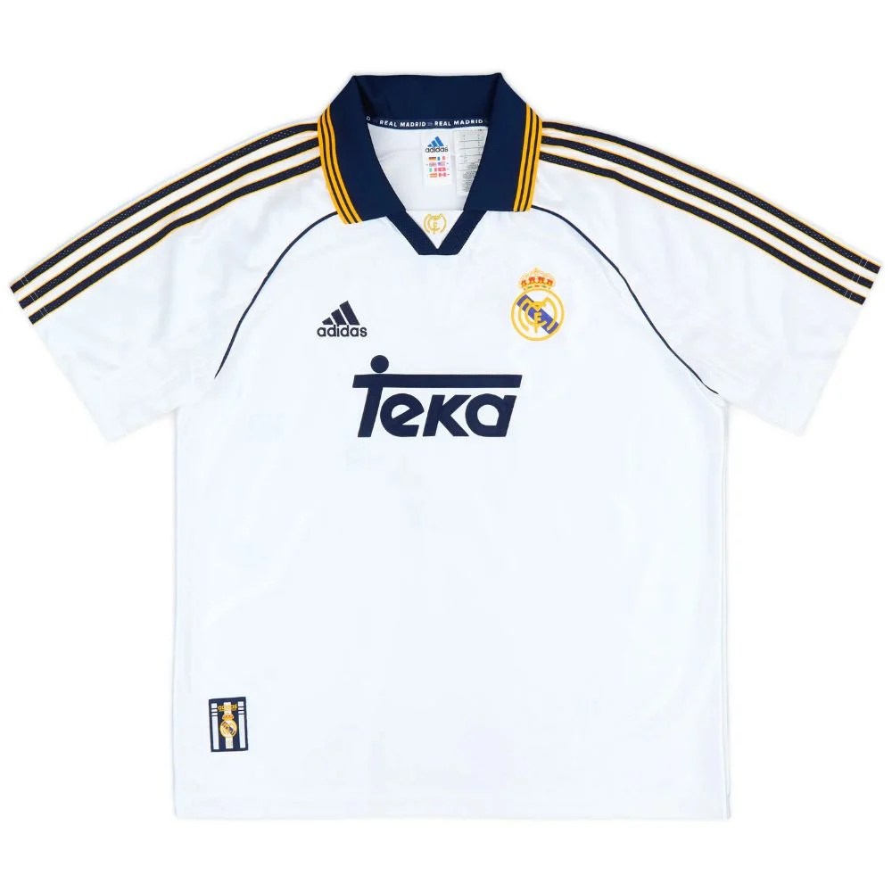 Maillot Real Madrid Domicile 1999-2000 Redondo
