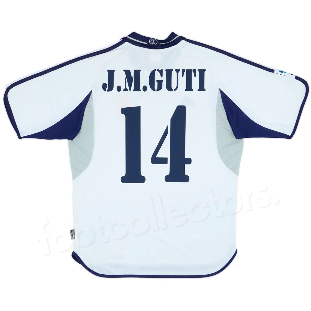 Maillot Real Madrid Domicile 2000-2001 Guti
