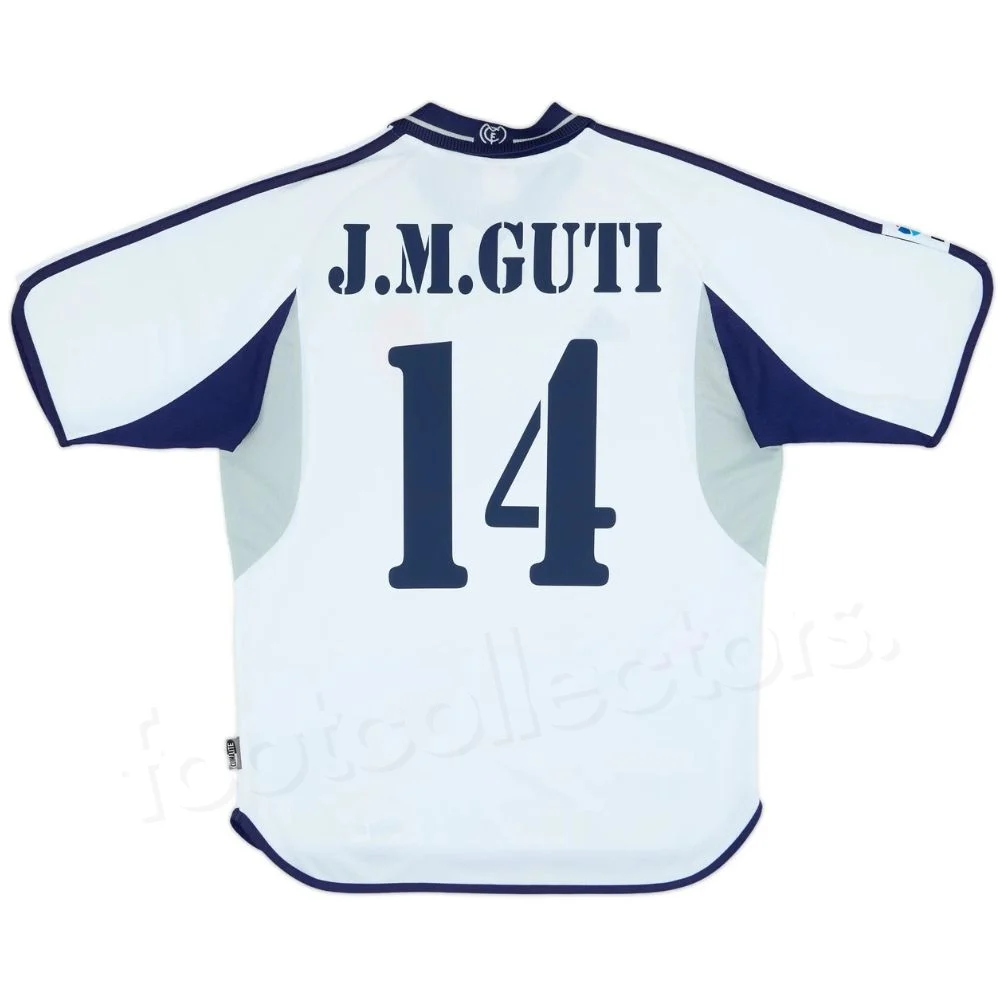 Maillot Real Madrid Domicile 2000-2001 Guti