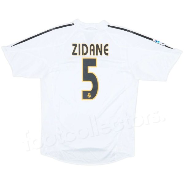 Maillot Real Madrid Domicile 2004-2005 Zidane