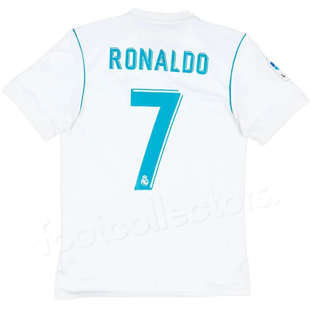 Real Madrid Home Jersey 2017-2018 Ronaldo