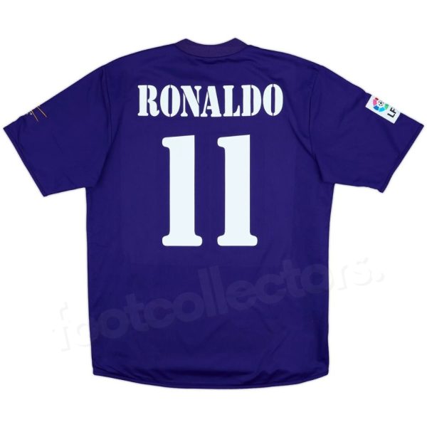 Maillot Real Madrid Exterieur 2001 Ronaldo