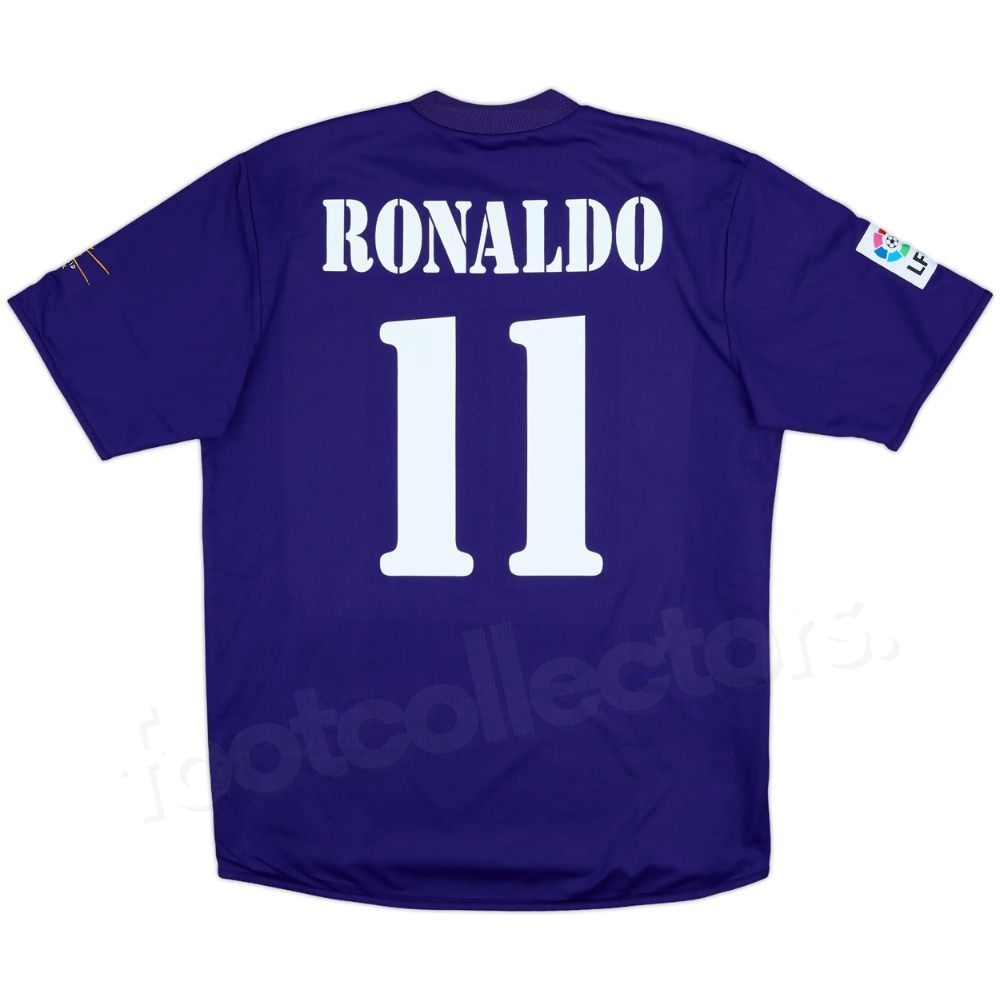 Maillot Real Madrid Exterieur 2001 Ronaldo