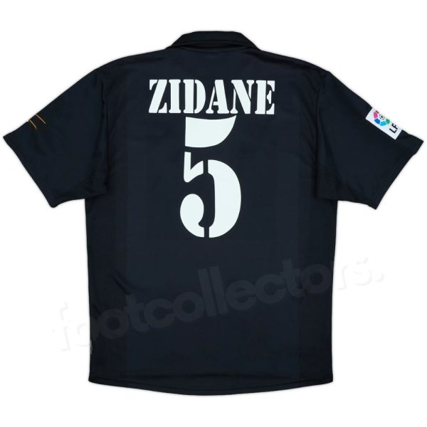 Maillot Real Madrid Exterieur 2001 Zidane