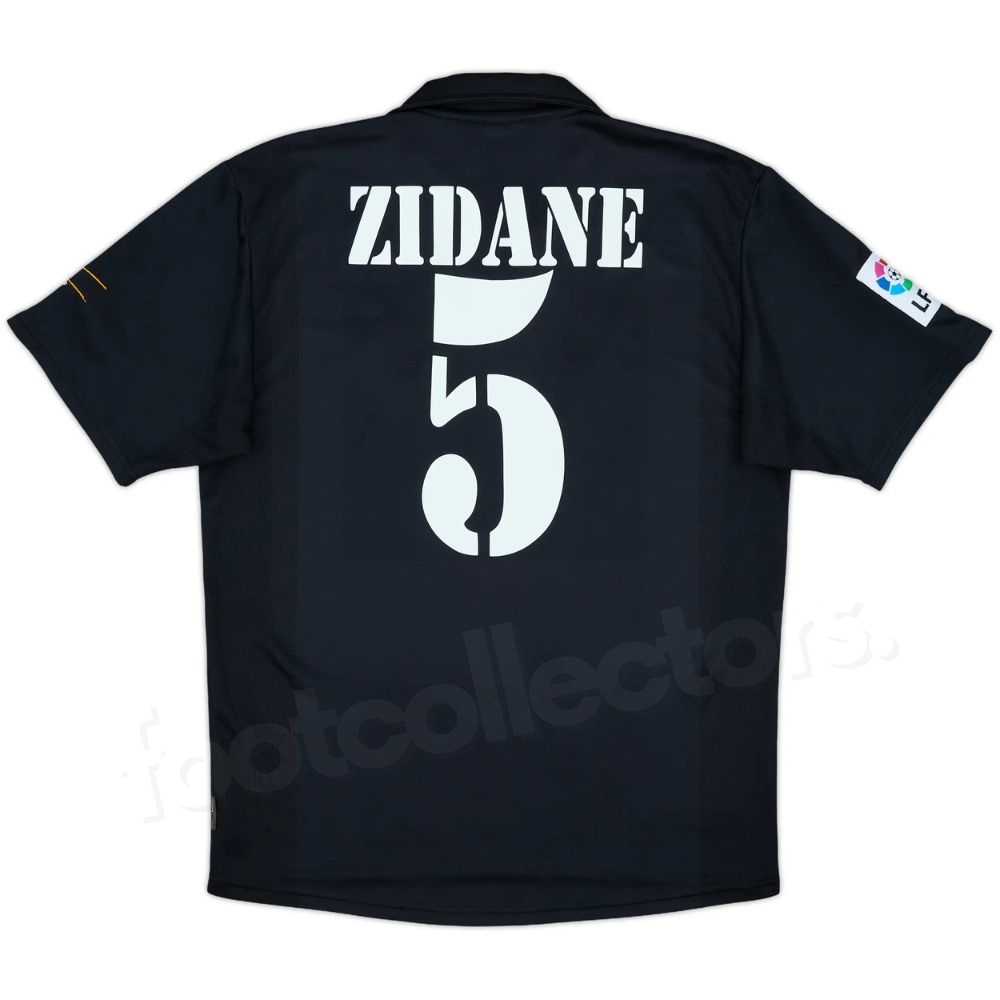 Maillot Real Madrid Exterieur 2001 Zidane