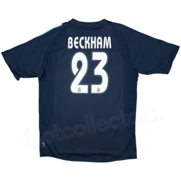 Maillot Real Madrid Exterieur 2003-2004 Beckham