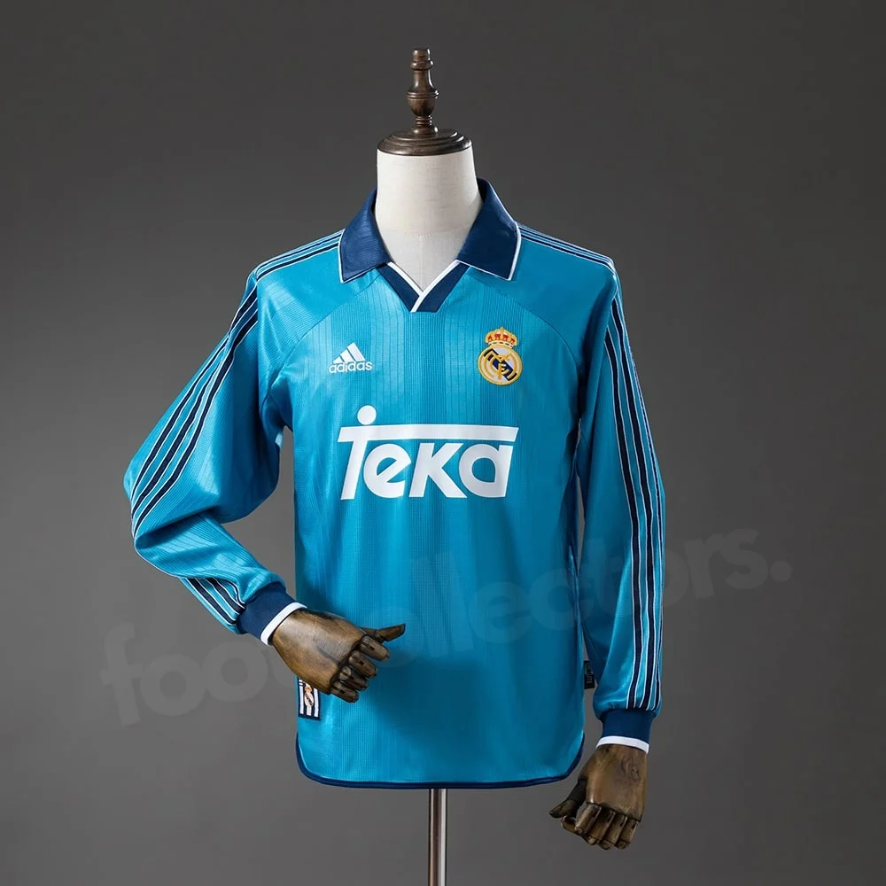 Maillot Real Madrid Third 1999-2000 Manches Longues