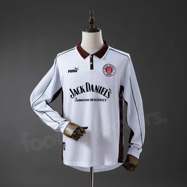 Maillot St. Pauli Domicile 1999-2000 Manches Longues