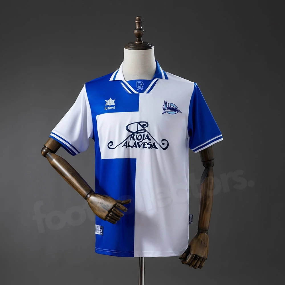 Deportivo Alaves Home Shirt 2000-2001