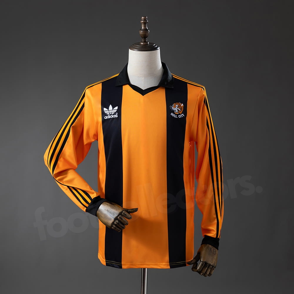 Maillot Hull City Domicile 1981-1982 Manches Longues