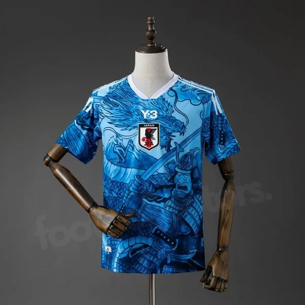 Maillot Japon Samurai Dragon Bleu 2025-2026