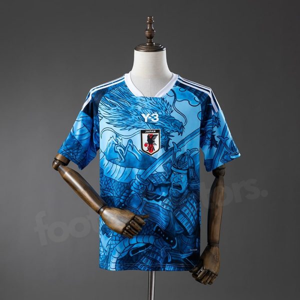 Maillot Japon Samurai Dragon Bleu 2025-2026
