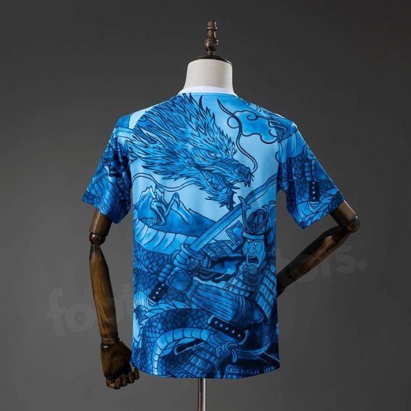 Maillot Japon Samurai Dragon Bleu 2025-2026