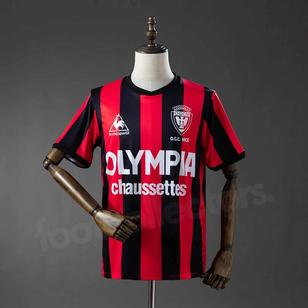OGC Nice Home Jersey 1977-1978