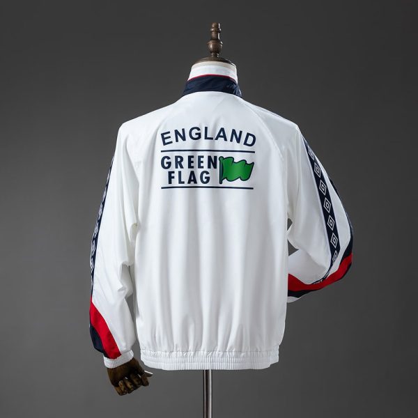 Veste Survetement Angleterre 1998 Blanc