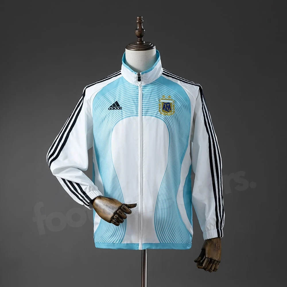Veste Survetement Argentine 2005-2006 Bleu Blanc