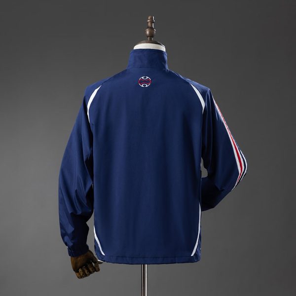 Veste Survetement Equipe de France 2005-2006 Bleu Blanc