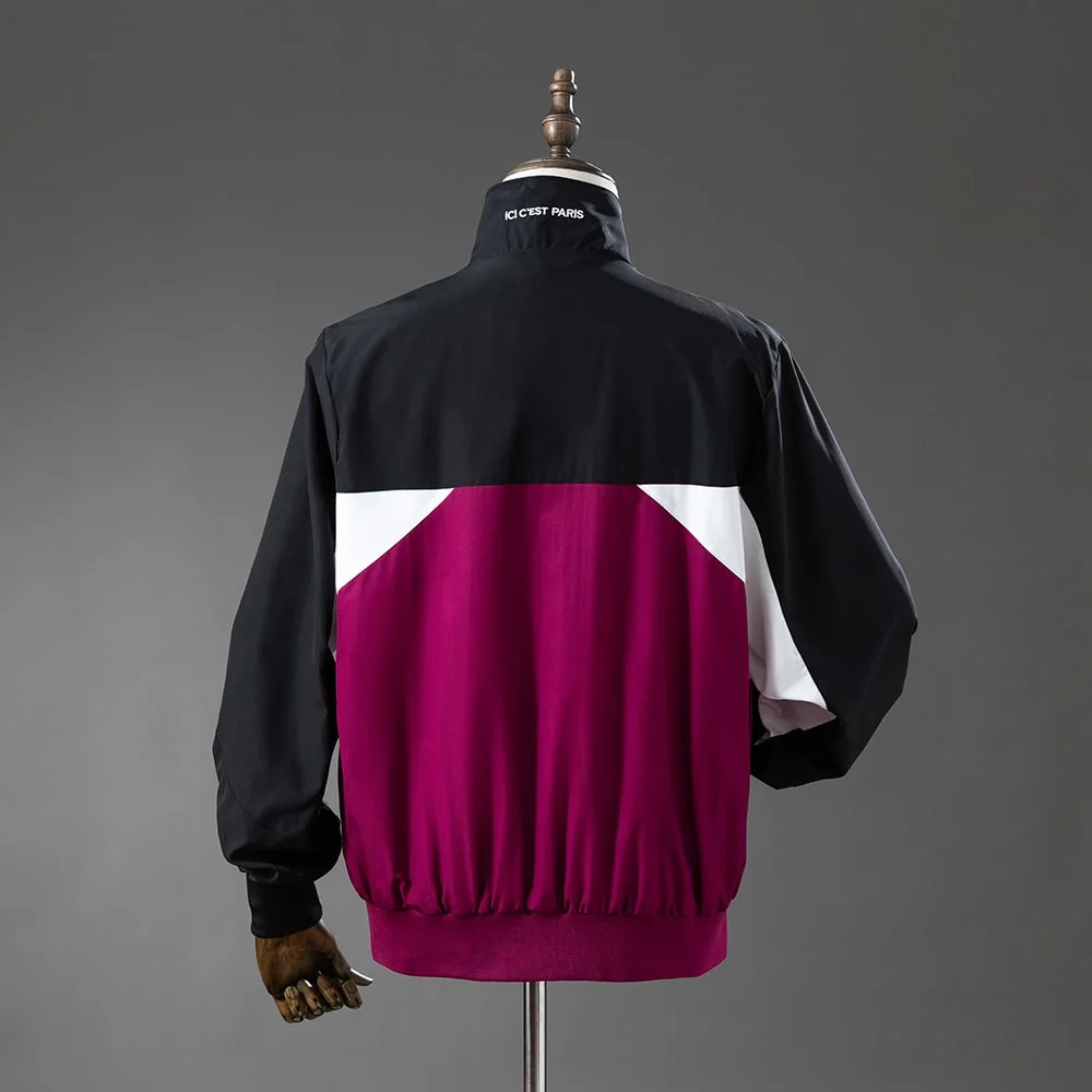 Veste Survetement PSG Noir Rose