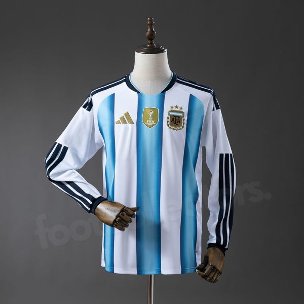 Maillot Argentine Domicile 2026 2027 Manches Longues