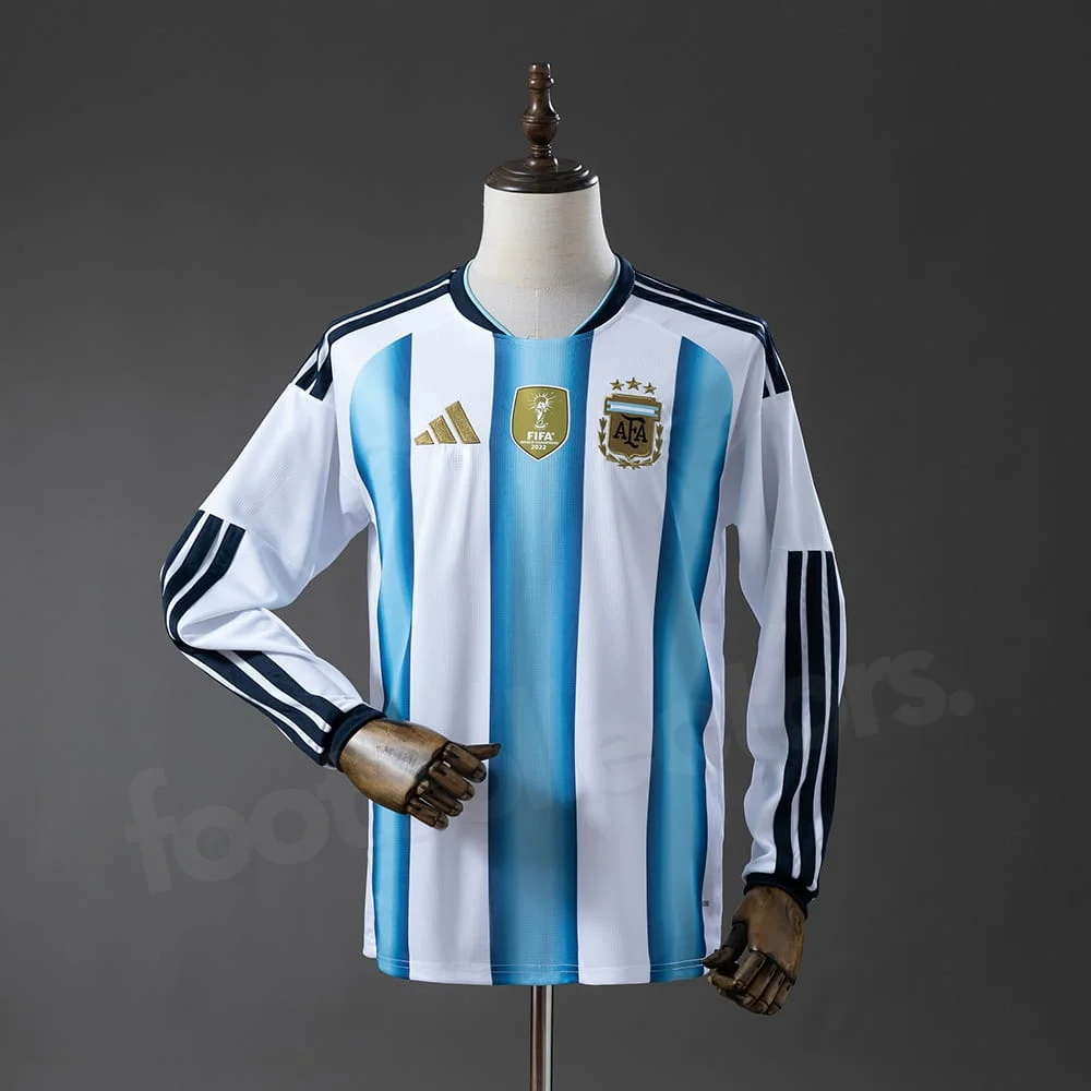Maillot Argentine Domicile 2026 2027 Manches Longues