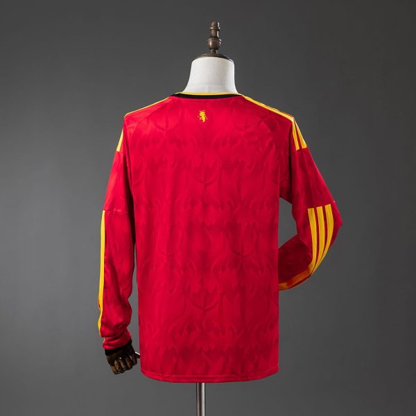 Maillot Belgique Domicile 2026 2027 Manches Longues