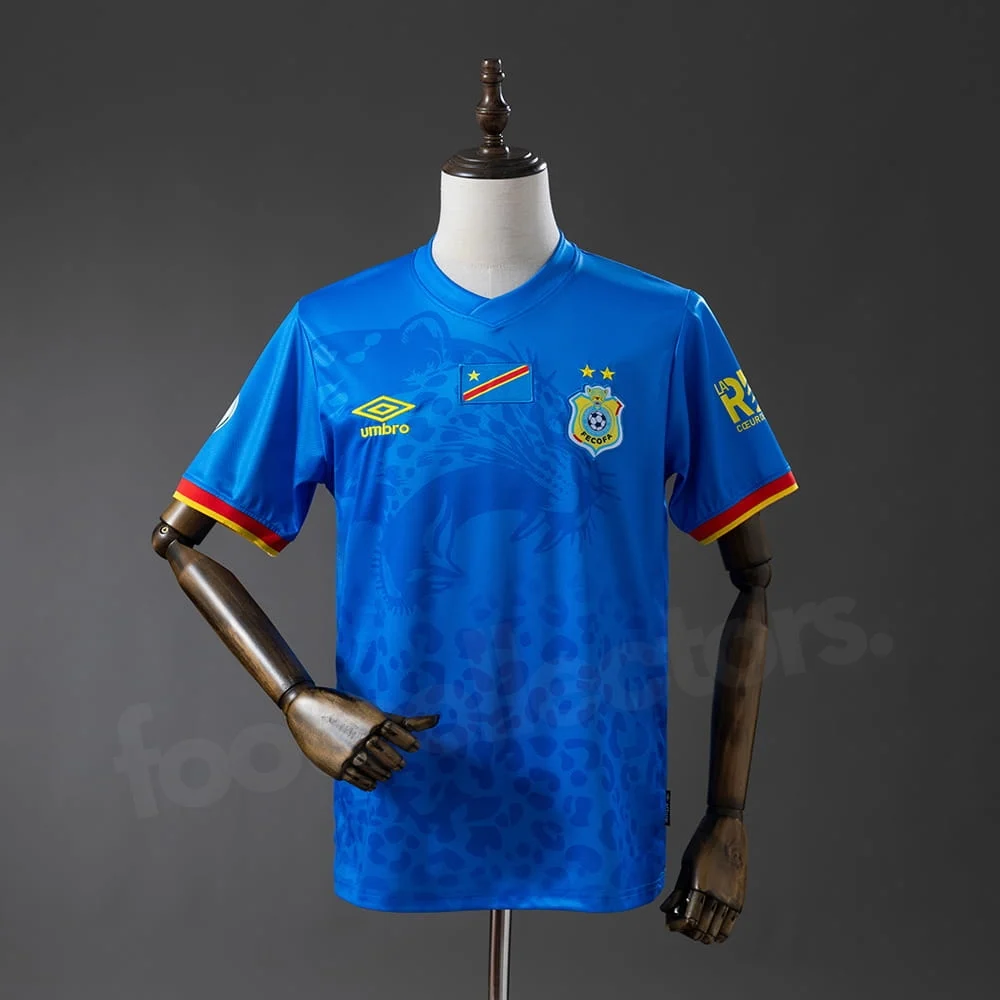 Maillot Congo RDC Domicile 2026 Bleu