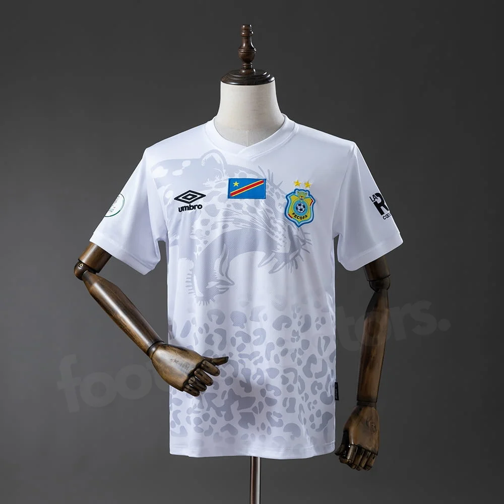 Maillot Congo RDC Exterieur 2026 Blanc