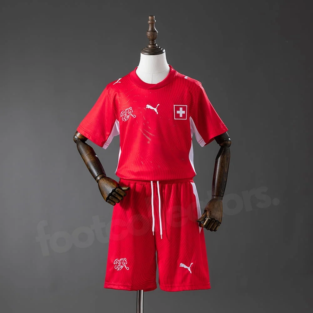 Switzerland Home Kids Jersey 2026 2027