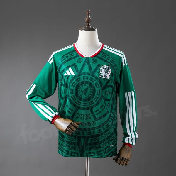 Maillot Mexique Domicile 2026 2027 Manches Longues