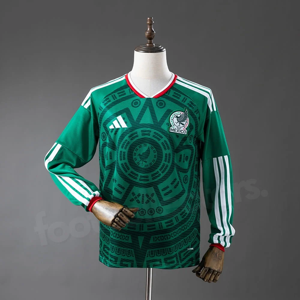 Maillot Mexique Domicile 2026 2027 Manches Longues