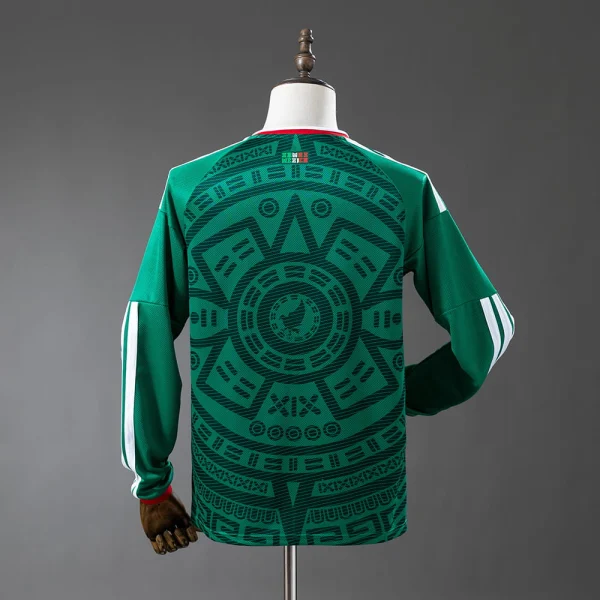 Maillot Mexique Domicile 2026 2027 Manches Longues