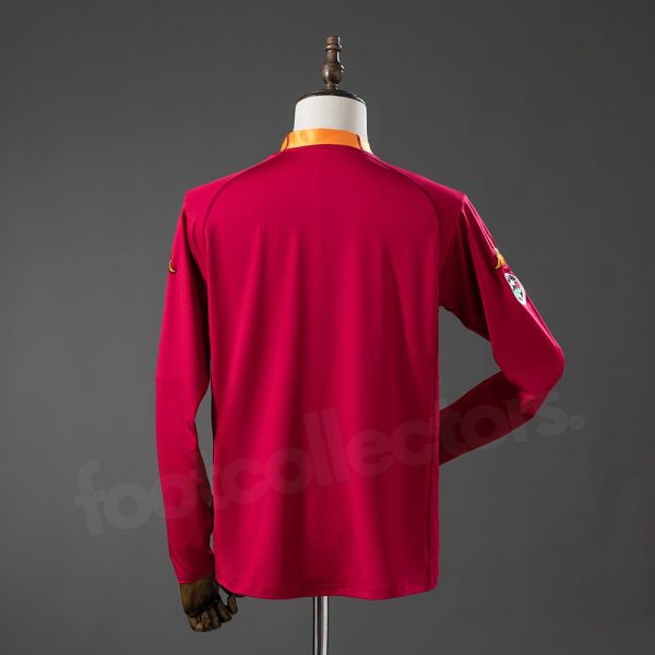 Maillot AS Roma Domicile 2000-2001 Manches Longues