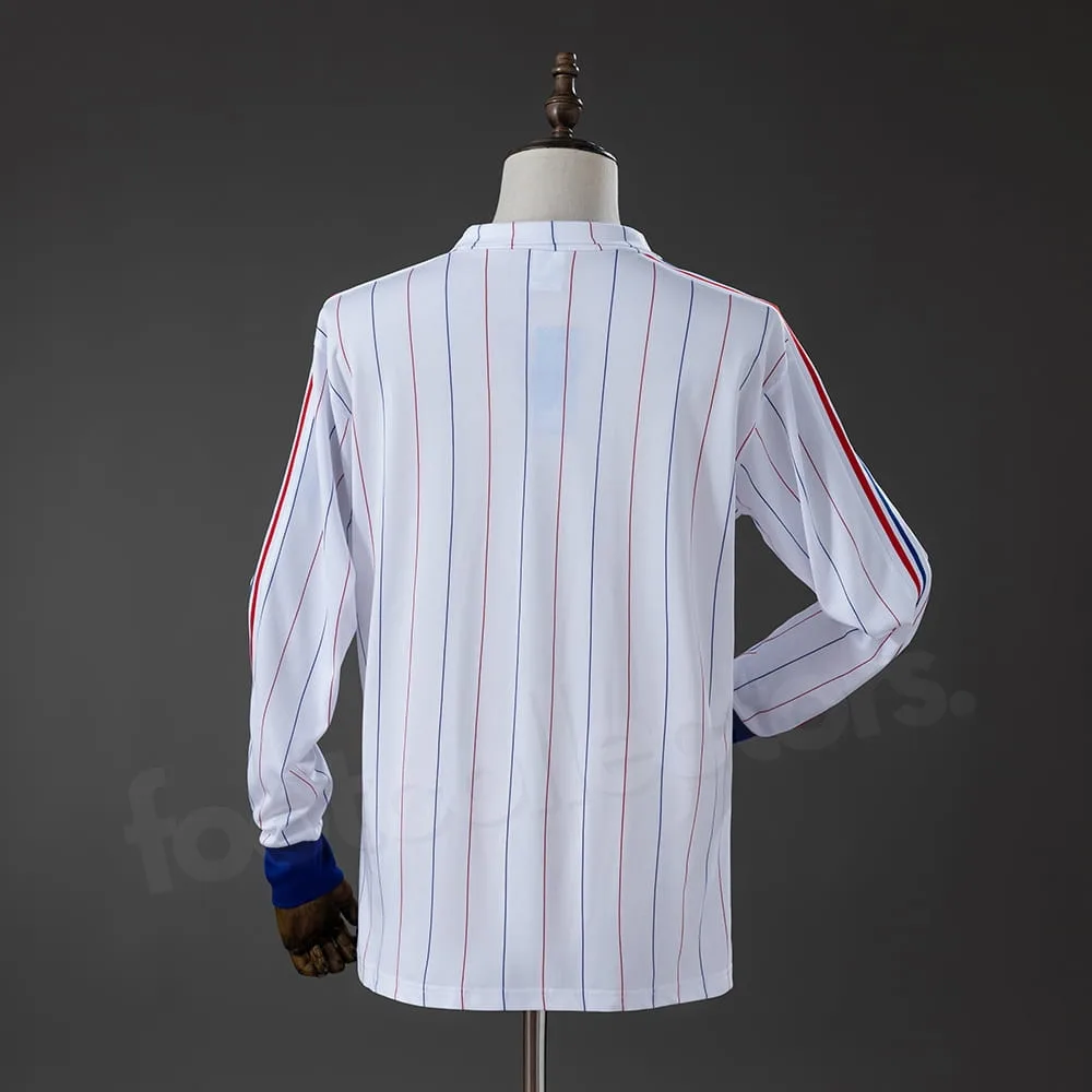Maillot Equipe de France Exterieur 1980-1982 Manches Longues