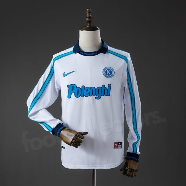 Maillot Naples Exterieur 1998-1999 Manches Longues