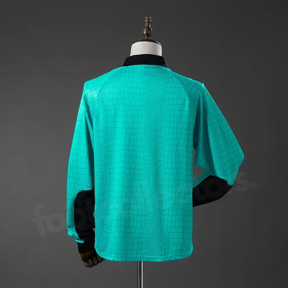 Newcastle Goalkeeper Shirt 1997-1998 Long Sleeve Green