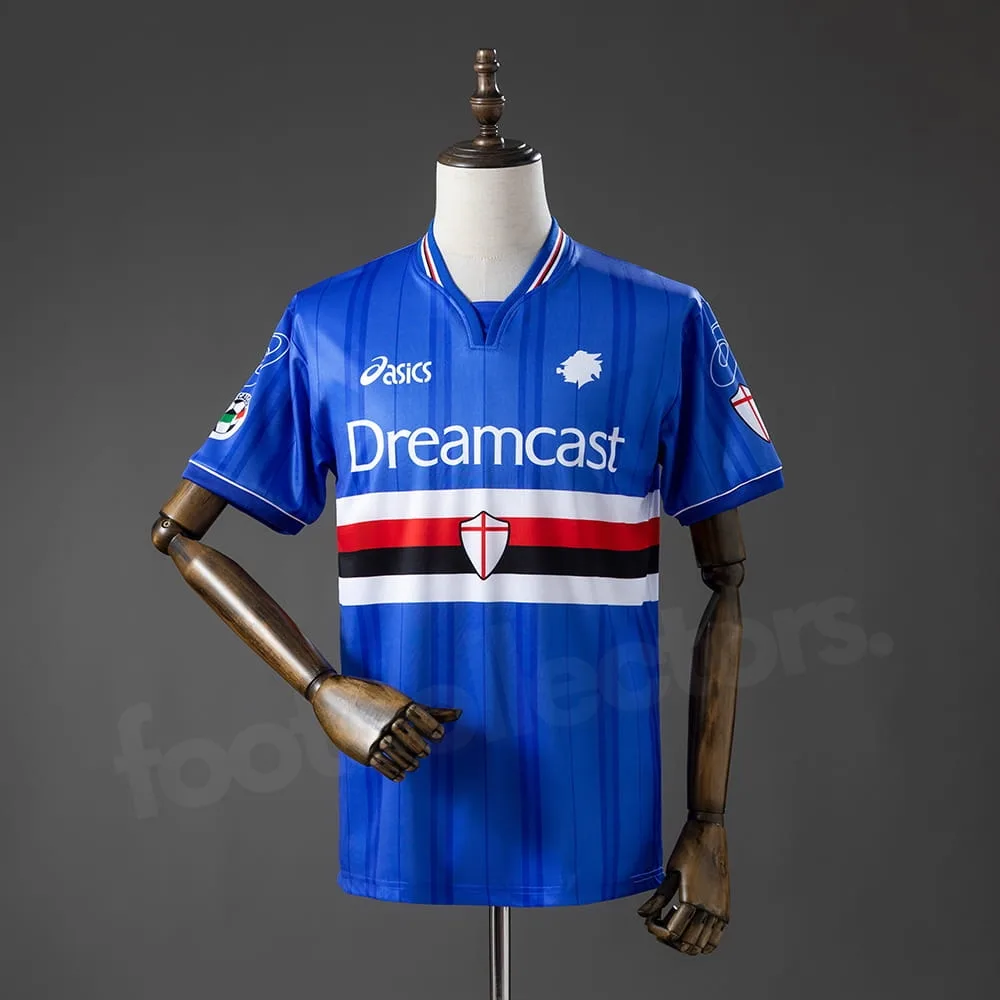 Maillot Sampdoria Domicile 2000-2001