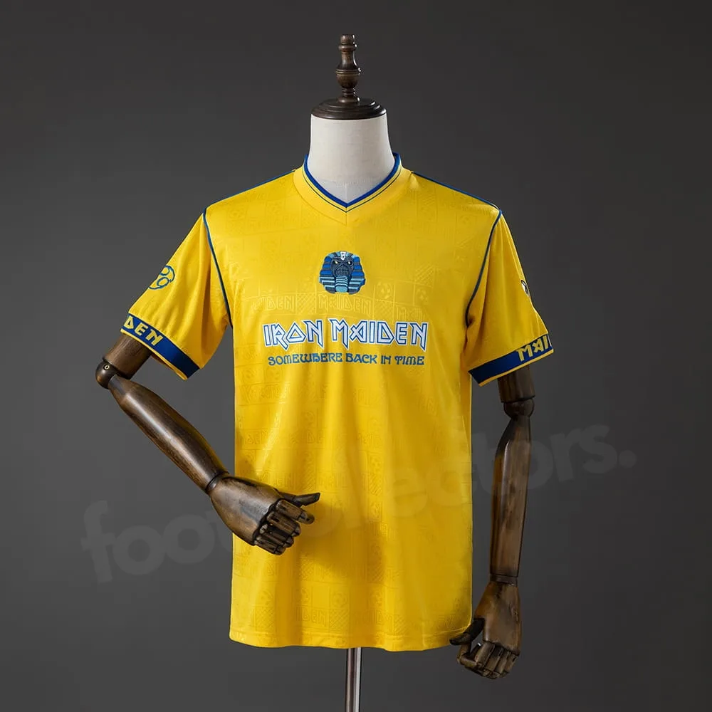 West Ham x Iron Maiden 2008 Yellow Jersey