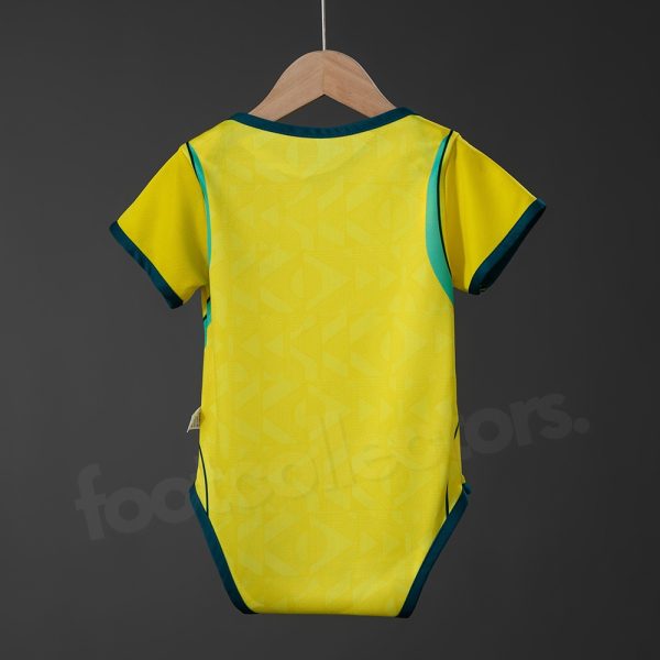 Body Bébé Bresil Domicile Coupe du Monde 2026